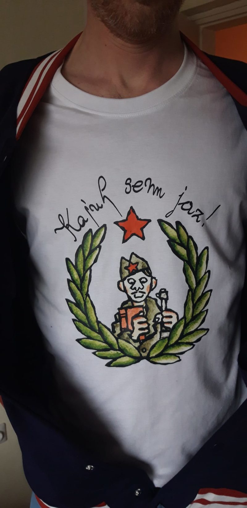 T-shirt "Kajuh sem jaz!" - Image 3